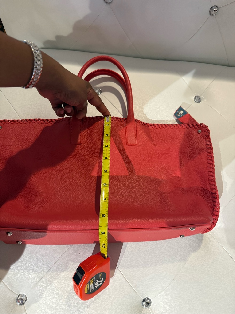 Akris Coral Crossbody Bag - 💯 Authentic - Picture 12 of 17